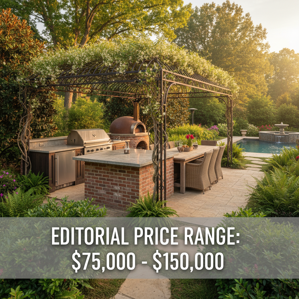 Outdoor Kitchen Cost in Huntsville, AL (2026) — Huntsville Alabama