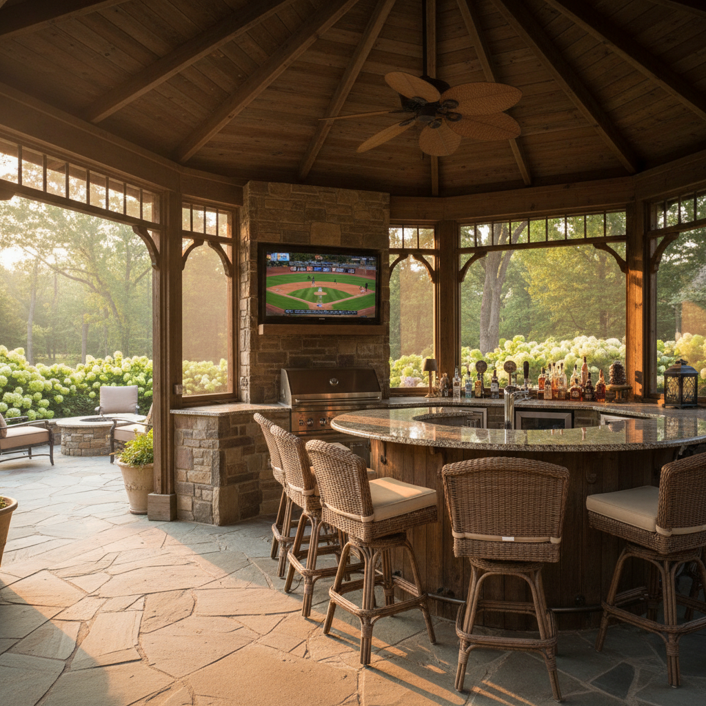 Huntsville outdoor kitchen project 3 by Huntsville Outdoor Kitchens