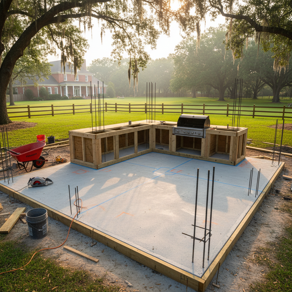 How Long Does an Outdoor Kitchen Take to Install? — outdoor kitchen tips for Huntsville Alabama homeowners