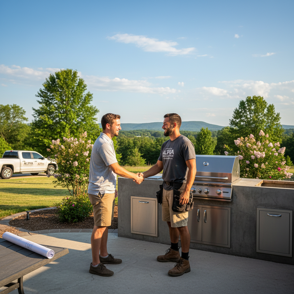 How to Choose an Outdoor Kitchen Contractor in Huntsville — outdoor kitchen tips for Huntsville Alabama homeowners