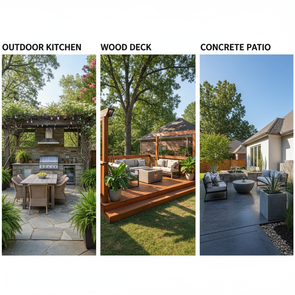 Outdoor Kitchen vs. Patio vs. Deck: What's Right for Huntsville? — Huntsville Alabama
