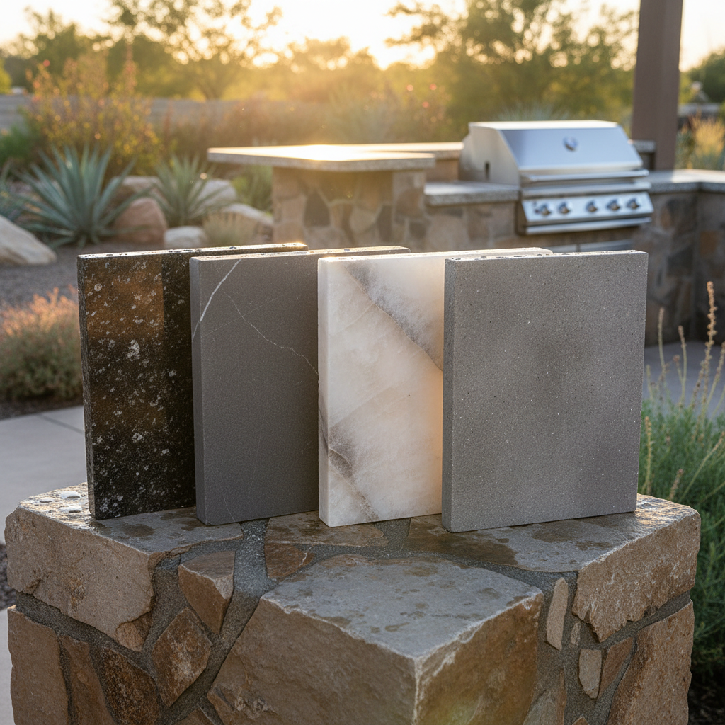 Best Outdoor Kitchen Countertop Options in Alabama — outdoor kitchen tips for Huntsville Alabama homeowners