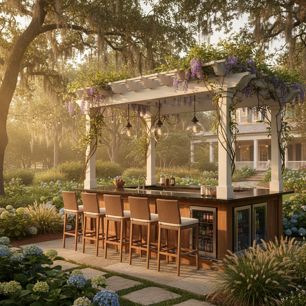 Outdoor Bars & Entertainment Areas in Huntsville AL — licensed and insured outdoor kitchen contractor